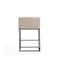 Manhattan Comfort Embassy Counter Stool in Cream and Black, PK2 2-CS011-CR - alternate 4